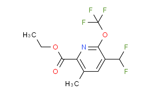 AM200173 | 1361716-12-2 | Ethyl 3-(difluoromethyl)-5-methyl-2-(trifluoromethoxy)pyridine-6-carboxylate