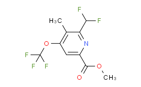 AM200178 | 1361905-20-5 | Methyl 2-(difluoromethyl)-3-methyl-4-(trifluoromethoxy)pyridine-6-carboxylate