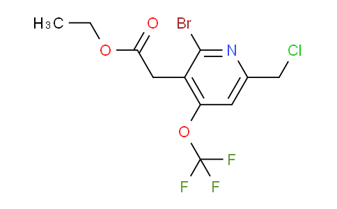 AM20021 | 1804635-30-0 | Ethyl 2-bromo-6-(chloromethyl)-4-(trifluoromethoxy)pyridine-3-acetate