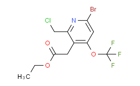 AM20022 | 1806153-87-6 | Ethyl 6-bromo-2-(chloromethyl)-4-(trifluoromethoxy)pyridine-3-acetate