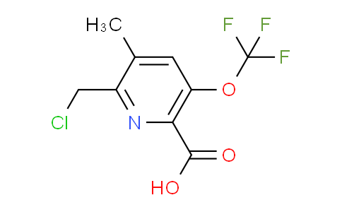 AM200231 | 1361757-71-2 | 2-(Chloromethyl)-3-methyl-5-(trifluoromethoxy)pyridine-6-carboxylic acid