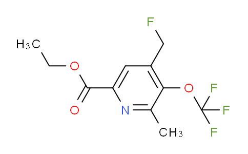 AM200234 | 1361821-49-9 | Ethyl 4-(fluoromethyl)-2-methyl-3-(trifluoromethoxy)pyridine-6-carboxylate