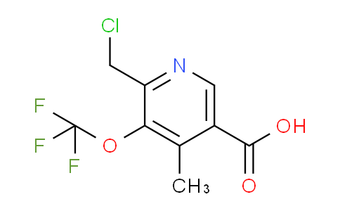 AM200236 | 1361891-90-8 | 2-(Chloromethyl)-4-methyl-3-(trifluoromethoxy)pyridine-5-carboxylic acid