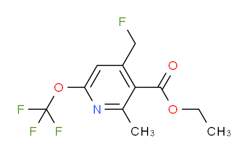 AM200237 | 1361809-20-2 | Ethyl 4-(fluoromethyl)-2-methyl-6-(trifluoromethoxy)pyridine-3-carboxylate