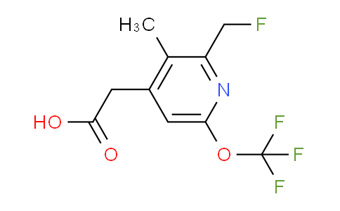 AM200246 | 1361794-33-3 | 2-(Fluoromethyl)-3-methyl-6-(trifluoromethoxy)pyridine-4-acetic acid