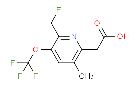 AM200256 | 1361809-34-8 | 2-(Fluoromethyl)-5-methyl-3-(trifluoromethoxy)pyridine-6-acetic acid