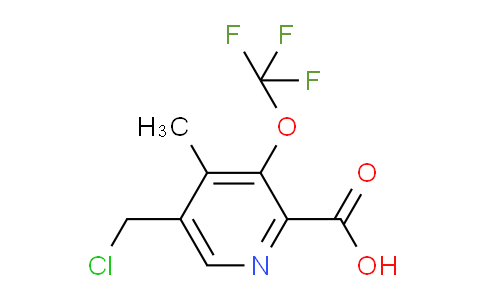 AM200257 | 1361796-13-5 | 5-(Chloromethyl)-4-methyl-3-(trifluoromethoxy)pyridine-2-carboxylic acid