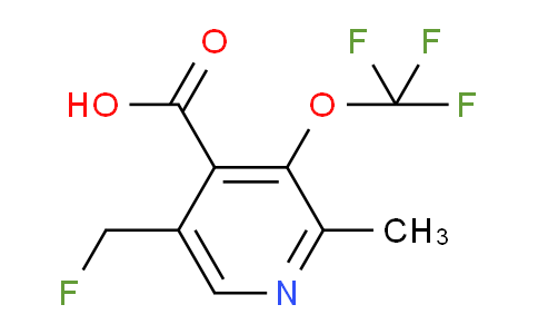 AM200260 | 1361753-43-6 | 5-(Fluoromethyl)-2-methyl-3-(trifluoromethoxy)pyridine-4-carboxylic acid