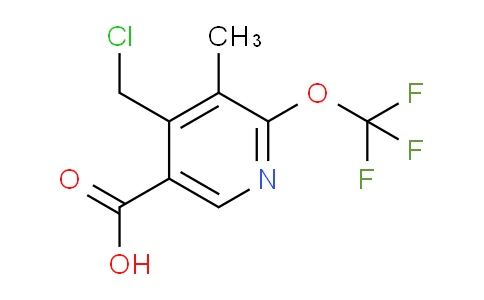 AM200263 | 1361796-18-0 | 4-(Chloromethyl)-3-methyl-2-(trifluoromethoxy)pyridine-5-carboxylic acid