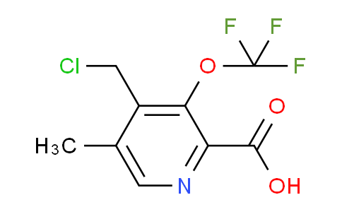 AM200265 | 1361875-40-2 | 4-(Chloromethyl)-5-methyl-3-(trifluoromethoxy)pyridine-2-carboxylic acid