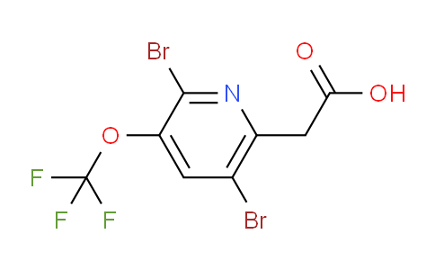 AM200282 | 1803480-36-5 | 2,5-Dibromo-3-(trifluoromethoxy)pyridine-6-acetic acid