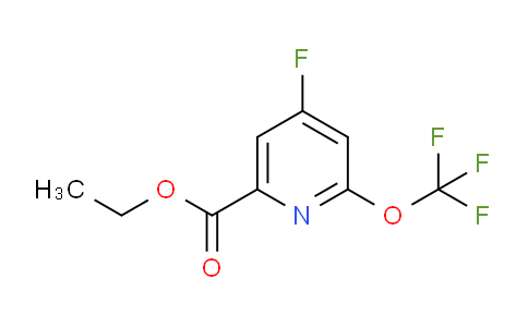 AM200284 | 1804294-97-0 | Ethyl 4-fluoro-2-(trifluoromethoxy)pyridine-6-carboxylate