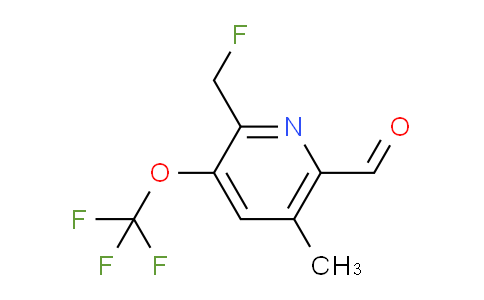 AM200292 | 1361772-37-3 | 2-(Fluoromethyl)-5-methyl-3-(trifluoromethoxy)pyridine-6-carboxaldehyde
