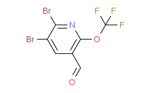 2,3-Dibromo-6-(trifluoromethoxy)pyridine-5-carboxaldehyde