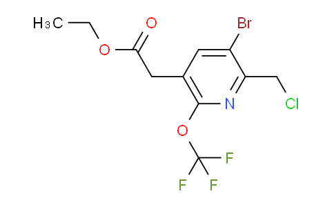 AM20030 | 1804635-37-7 | Ethyl 3-bromo-2-(chloromethyl)-6-(trifluoromethoxy)pyridine-5-acetate