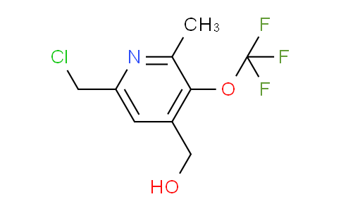 6-(Chloromethyl)-2-methyl-3-(trifluoromethoxy)pyridine-4-methanol