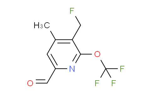 AM200316 | 1361798-45-9 | 3-(Fluoromethyl)-4-methyl-2-(trifluoromethoxy)pyridine-6-carboxaldehyde