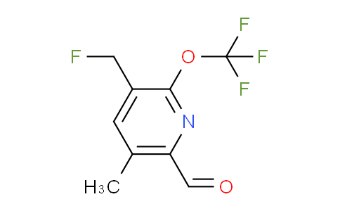 AM200325 | 1361712-46-0 | 3-(Fluoromethyl)-5-methyl-2-(trifluoromethoxy)pyridine-6-carboxaldehyde