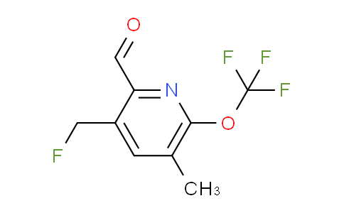 AM200329 | 1361914-45-5 | 3-(Fluoromethyl)-5-methyl-6-(trifluoromethoxy)pyridine-2-carboxaldehyde