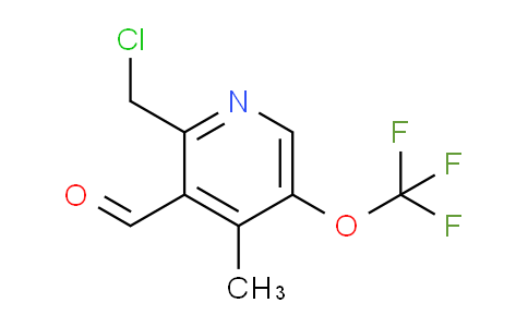 AM200332 | 1361920-77-5 | 2-(Chloromethyl)-4-methyl-5-(trifluoromethoxy)pyridine-3-carboxaldehyde