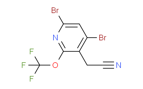 AM200339 | 1804298-12-1 | 4,6-Dibromo-2-(trifluoromethoxy)pyridine-3-acetonitrile