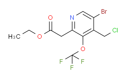 AM20034 | 1803936-90-4 | Ethyl 5-bromo-4-(chloromethyl)-3-(trifluoromethoxy)pyridine-2-acetate