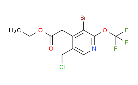 AM20037 | 1803614-92-7 | Ethyl 3-bromo-5-(chloromethyl)-2-(trifluoromethoxy)pyridine-4-acetate