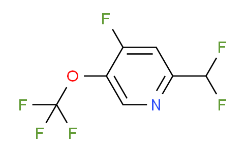 AM200376 | 1804497-64-0 | 4-Fluoro-2-(difluoromethyl)-5-(trifluoromethoxy)pyridine