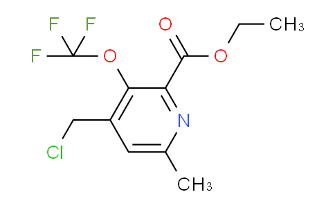 AM200385 | 1361818-47-4 | Ethyl 4-(chloromethyl)-6-methyl-3-(trifluoromethoxy)pyridine-2-carboxylate
