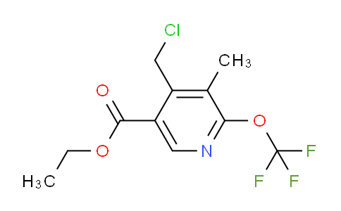 AM200388 | 1361922-11-3 | Ethyl 4-(chloromethyl)-3-methyl-2-(trifluoromethoxy)pyridine-5-carboxylate