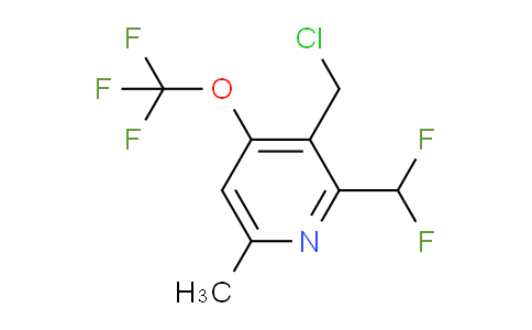 AM200391 | 1361771-28-9 | 3-(Chloromethyl)-2-(difluoromethyl)-6-methyl-4-(trifluoromethoxy)pyridine