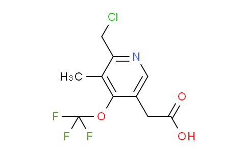 AM200397 | 1361790-79-5 | 2-(Chloromethyl)-3-methyl-4-(trifluoromethoxy)pyridine-5-acetic acid