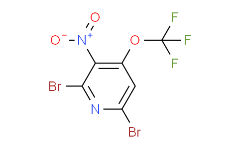 2,6-Dibromo-3-nitro-4-(trifluoromethoxy)pyridine
