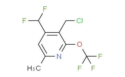AM200399 | 1361789-12-9 | 3-(Chloromethyl)-4-(difluoromethyl)-6-methyl-2-(trifluoromethoxy)pyridine