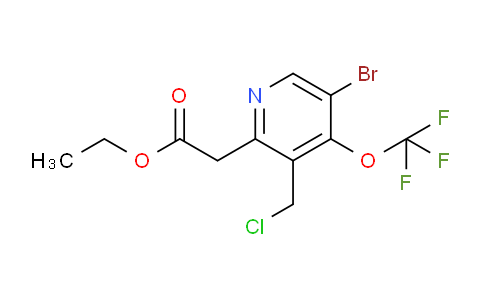 AM20040 | 1804572-05-1 | Ethyl 5-bromo-3-(chloromethyl)-4-(trifluoromethoxy)pyridine-2-acetate