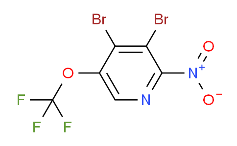 3,4-Dibromo-2-nitro-5-(trifluoromethoxy)pyridine