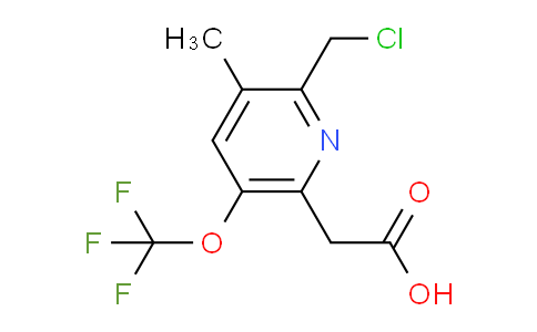 AM200402 | 1361912-88-0 | 2-(Chloromethyl)-3-methyl-5-(trifluoromethoxy)pyridine-6-acetic acid