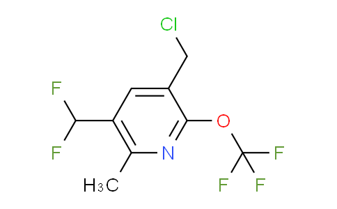 AM200405 | 1361737-37-2 | 3-(Chloromethyl)-5-(difluoromethyl)-6-methyl-2-(trifluoromethoxy)pyridine