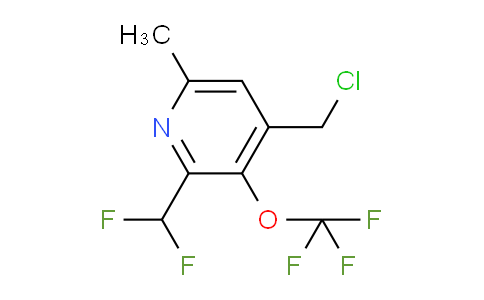 AM200409 | 1361921-40-5 | 4-(Chloromethyl)-2-(difluoromethyl)-6-methyl-3-(trifluoromethoxy)pyridine