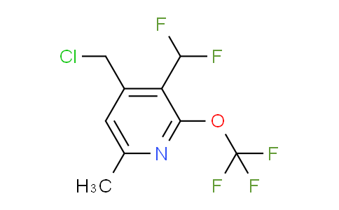 AM200412 | 1361910-61-3 | 4-(Chloromethyl)-3-(difluoromethyl)-6-methyl-2-(trifluoromethoxy)pyridine