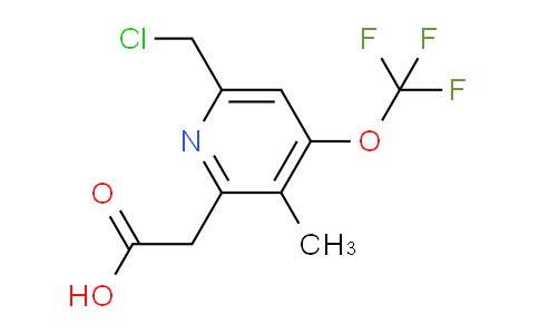 AM200414 | 1361771-04-1 | 6-(Chloromethyl)-3-methyl-4-(trifluoromethoxy)pyridine-2-acetic acid