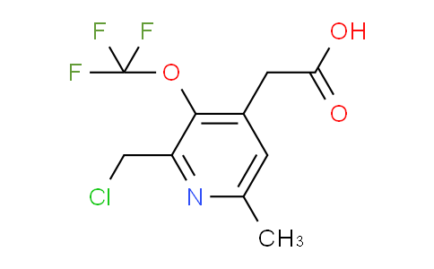 AM200416 | 1361818-65-6 | 2-(Chloromethyl)-6-methyl-3-(trifluoromethoxy)pyridine-4-acetic acid