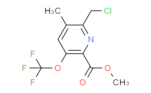 AM200433 | 1361921-63-2 | Methyl 2-(chloromethyl)-3-methyl-5-(trifluoromethoxy)pyridine-6-carboxylate