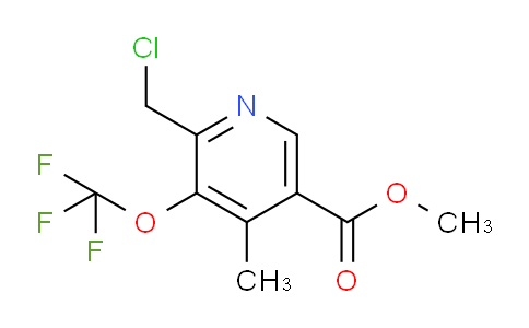 AM200434 | 1361772-61-3 | Methyl 2-(chloromethyl)-4-methyl-3-(trifluoromethoxy)pyridine-5-carboxylate