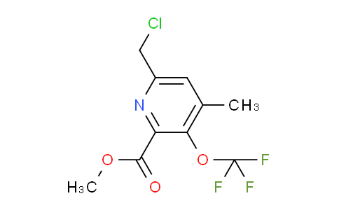 AM200436 | 1361790-41-1 | Methyl 6-(chloromethyl)-4-methyl-3-(trifluoromethoxy)pyridine-2-carboxylate