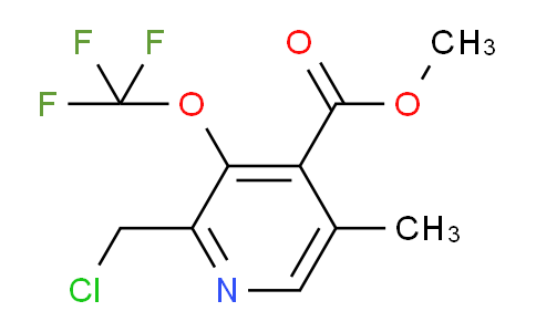 AM200438 | 1361898-16-9 | Methyl 2-(chloromethyl)-5-methyl-3-(trifluoromethoxy)pyridine-4-carboxylate