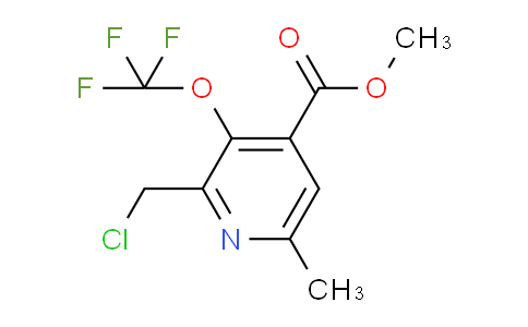 AM200442 | 1361770-28-6 | Methyl 2-(chloromethyl)-6-methyl-3-(trifluoromethoxy)pyridine-4-carboxylate