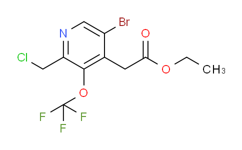 AM20045 | 1803936-96-0 | Ethyl 5-bromo-2-(chloromethyl)-3-(trifluoromethoxy)pyridine-4-acetate