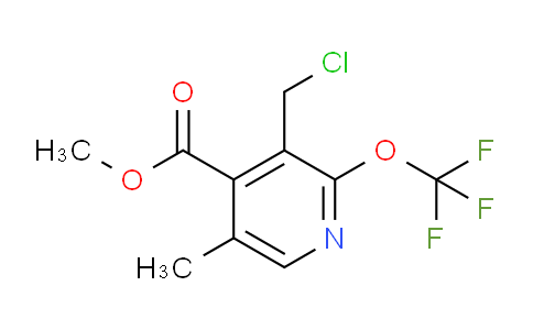 AM200456 | 1361898-27-2 | Methyl 3-(chloromethyl)-5-methyl-2-(trifluoromethoxy)pyridine-4-carboxylate