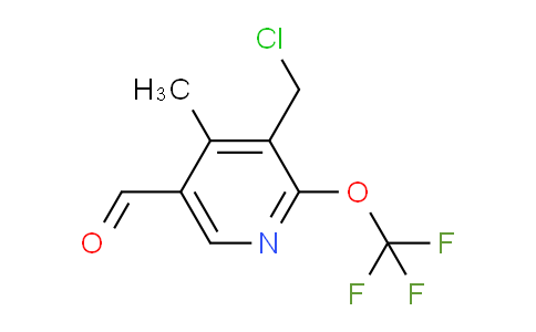 AM200471 | 1361709-95-6 | 3-(Chloromethyl)-4-methyl-2-(trifluoromethoxy)pyridine-5-carboxaldehyde